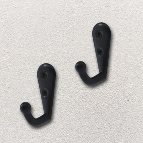 Alloy 1 Set Convenient Strong Bearing Capacity Alloy Home Hook 4 Colors Hanger Hook Wall Mount for Gifts