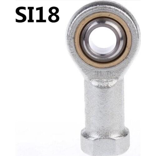 1pcs SI18T/K/K PHSA18 18mm right hand female thread metric rod end joint bearing SI18TK