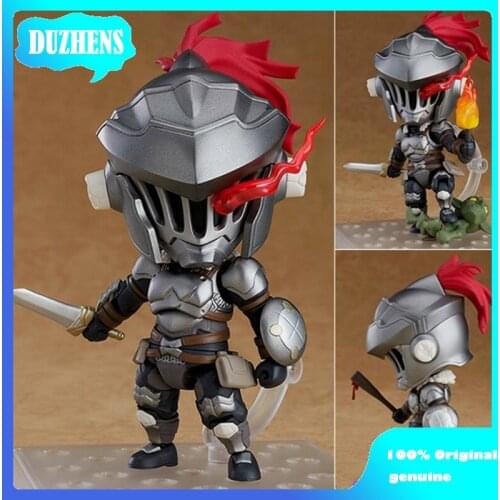 100% Original genuine Goblin Slayer Q version figma PVC Action Figure Anime Figure Model Toys Figure Collection Doll Gift