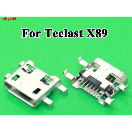 2PCS Micro USB Jack Connector Sink Board 7Pin Charging port Socket for Teclast X89 X80HD X16HD P79HD P89S P90 X98 air Tablet PC