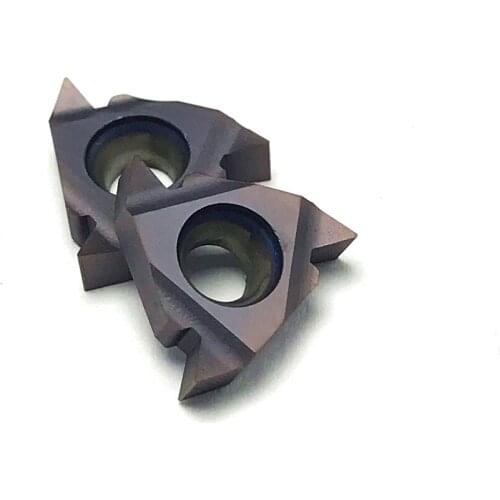 20PCS MMT 16ER AG60 VP15TF carbide inserts Thread Turning tool cutting tool Lathe Tools Milling cutter CNC tool 16ERAG60