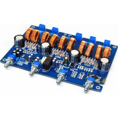 4.1 channel TPA3116 4*50W+100W digital stereo Bluetooth bass power amplifier board