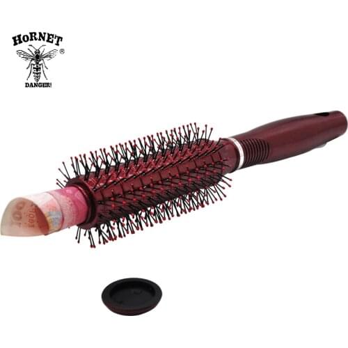 HORNET Comb Shape Hair Brush Storage Box Safe Diversion Secret Security Hidden Smoking Jar Tobacco Dry Herb Container
