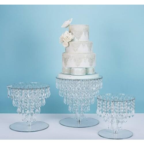 Wedding dessert acrylic display stand multi-layer cake stand