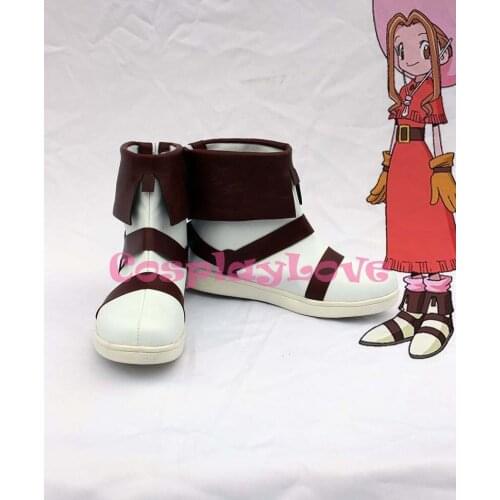 Digimon Adventure MIMI Cosplay Shoes Boots Custom Made For Halloween Christmas Festival CosplayLove