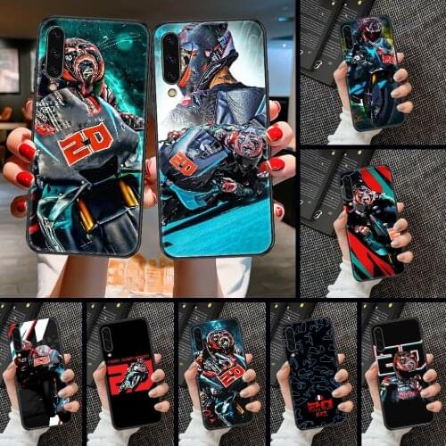 NO.20 Fabio Quartararo Phone case For Samsung Galaxy A 3 5 7 8 10 20 21 30 40 50 51 70 71 E S 2016 2018 4G black 3D shell