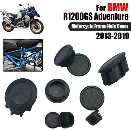 For BMW R1200GS Adv R1200RT R1200R R 1200 GS R1200 GS LC 2013-2018 2019 9PCS Frame Hole Cover Caps Plug Decorative Frame Cap Set