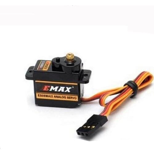 EMAX ES08MA II 12g/ 1.8kg/10sec:Metal gear micro steering gear lzx