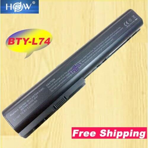 HSW Laptop Battery for HP Pavilion DV7 DV8 Series HSTNN-C50C HSTNN-DB74 HSTNN-DB75 HSTNN-IB75 HSTNN-OB75 HSTNN-Q35C HSTNN-XB75
