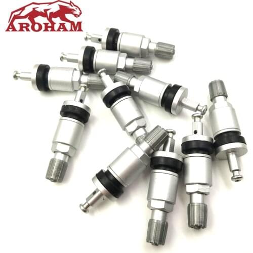 Aroham 10X TPMS Tire Valves For Buick / NEW Regal NEW Lacrosse Tubeless Valve Tire Pressure Monitoring System Sensor Stem Repair