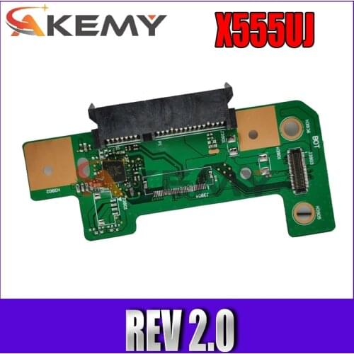 Akemy original HDD connector For Asus X555U X555UA A555U F555U K555U X555UJ Rev 2.0 Hard disk drive board 100% Tested