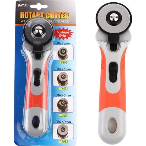 45mm Rotary Cutter Fabric Paper Circular Cutting Patchwork Craft Leather Cutting Leather Round Cutter Quilting Hob Knife