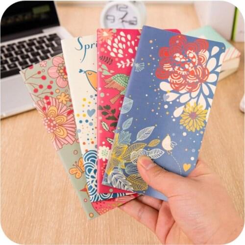 Cute Portable Travelers Notebook Paper Student Korean Retro Mini Note Book 3 PCS/Lot Simple Handbook Planner