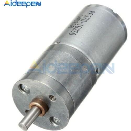 DC 12V 25mm 60RPM Speed Reduction Gear Motor Powerful Torque Micro Speed Reduction Gear Box Motor