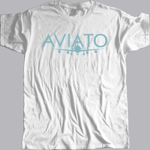 Men o-neck tshirt fashion brand t-shirt black new AVIATO T-SHIRT Silicon TV Series Valley Company Logo Sign Insignia Airplane
