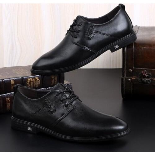 Man Shoes Casual Men Shoe Casual Man Mens Shoes Men Black Zapatos Cuero Hombre Handmade Leather For Flat Formal Dress Piergitar