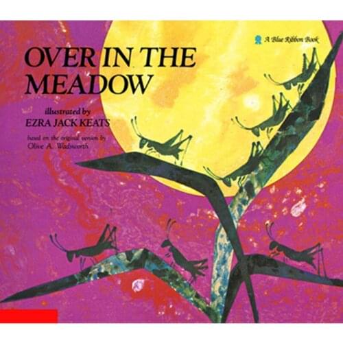 Over In The Meadow By Olive A. Wadsworth Educational English Picture Book Learning Card Story Book For Baby Kids Children Gifts