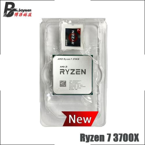 AMD Ryzen 7 3700X R7 3700X 3.6 GHz Eight-Core Sixteen-Thread CPU Processor 7NM L3=32M 100-000000071 Socket AM4 new but no fan