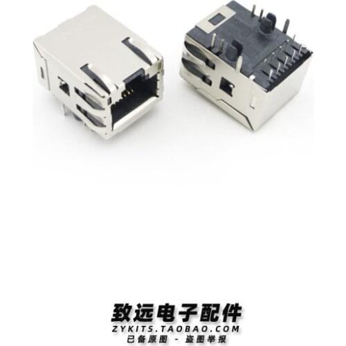 Original New 100% JFM3811B-F852-4F computer RJ45 network port built-in gigabit transformer filter
