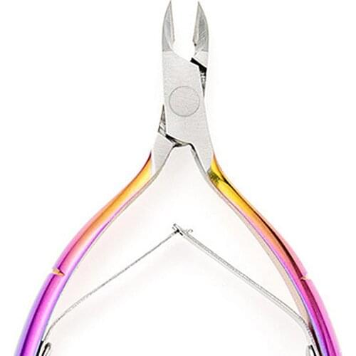 Sharp Stainless Steel Nail Art Clippers Cuticle Dead Skin Scissors Manicure Tool High grade material made durable wear resistant