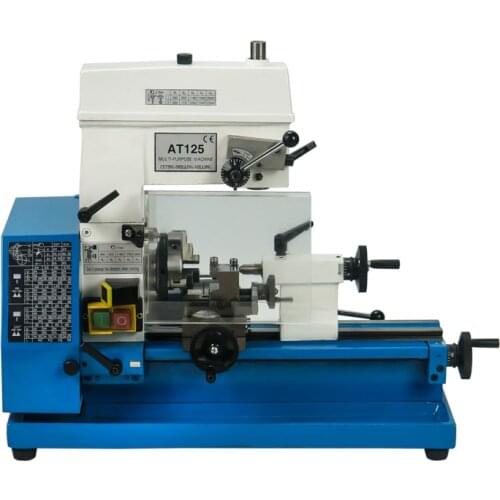 Hot Sale Household Milling Small Lathe Machine Tool Bench Multifunction AT125 Bench Drilling Machine Tool