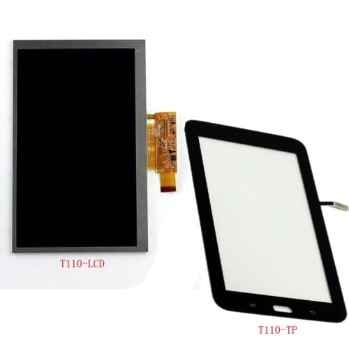 AAA+ 7 "LCD For Samsung GALAXY Tab 3 Lite SM-T110 T110 LCD Display Touch Screen Digitizer Replacment With Free Tools+Tape