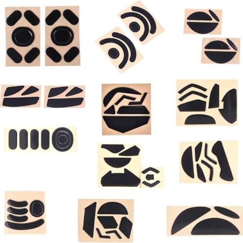 1/2set Wholesale Black 3M Mouse Skates Mouse Feet for Logitech G102 G203 G402 G403 G502 G602 GPRO Gaming Mouse Feet Replace foot