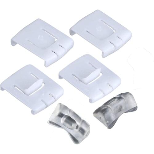 2 Sets Car Seat Rail Retainer Clips Slider Guide Piece for Seat Ibiza Cordoba Golf mk1 mk2 mk3 Corrado Lupo Polo 435881203A