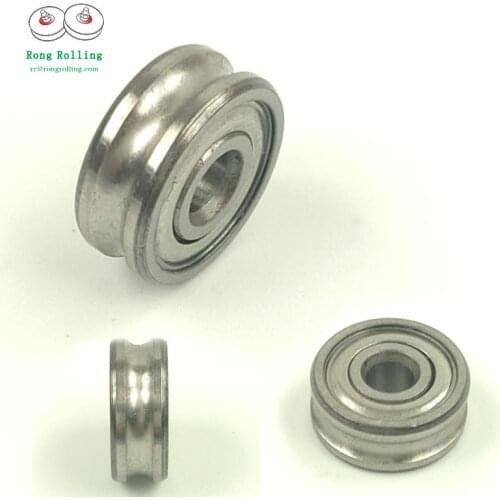 3*10*4U sliding bearing with U-groove,U-groove pulley for 2mm diameter track,bearing diameter 10mm,bearing bore 3mm