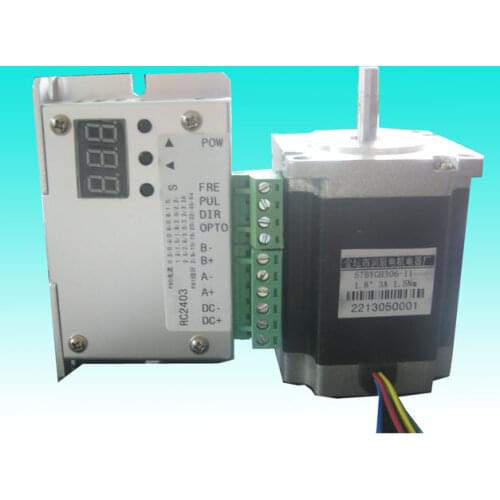 57 kit stepper motor / 57BYGH306 two-phase hybrid 76 + RC2403 driver 3.5A