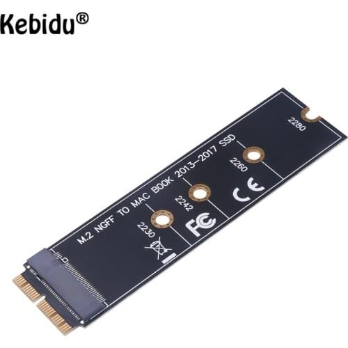 M.2 NVME SSD Convert Adapter Card for MacBook Air Pro Retina 2013-2017 NVME/AHCI SSD Upgraded Kit For A1465 A1466 A1398 A1502 M2