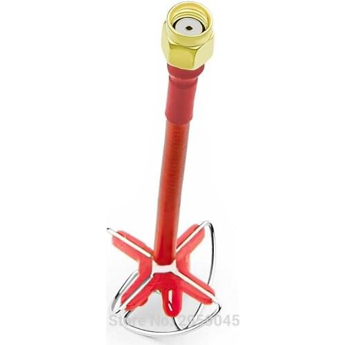 AKK ARL0/ARL1/ABL0/ABL1 5.8G 5DBi FPV High Gain Four Leaf Clover Antenna for TX/RX SMA Male and RP-SMA Male