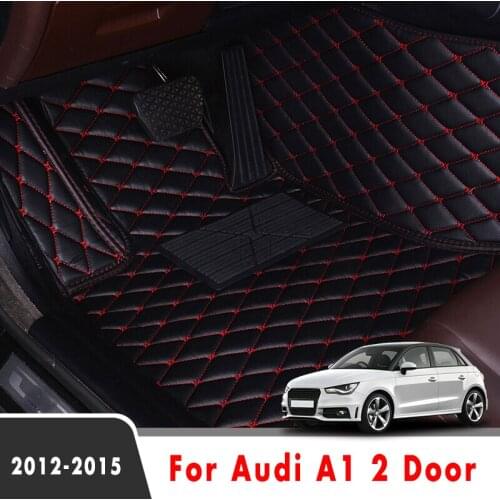 Car Floor Mats For Audi A1 2 Door 2015 2014 2013 2012 Car Carpet Custom Styling Auto Foot Pads Automobile Interior Accessories