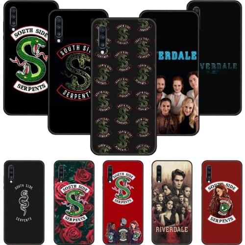 Phone Case For Samsung Galaxy A 50 51 71 70 7 5 10 20 30 40 41 21 S E Black Cover Hoesjes American TV Riverdale Southside