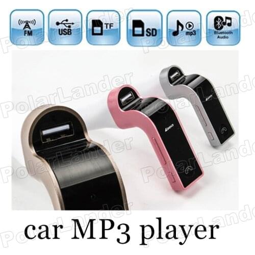 For TF/SD Music Player Bluetooth Car charger car kit MP3 player Best selling G7 Bluetooth FM modulator with USB flash drives