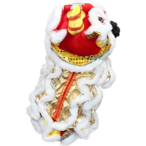 Pet Dog Costume Cats Clothes Chinese Traditional Culture Clothing Puppy Festive Cosplay Costume For Chinese New Year