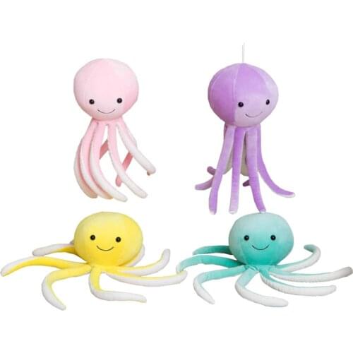 Creative Cute Octopus Plush Toys Octopus Whale Dolls & Stuffed Toys Plush Small Pendant Sea Animal Toys Children Baby Gifts 2019