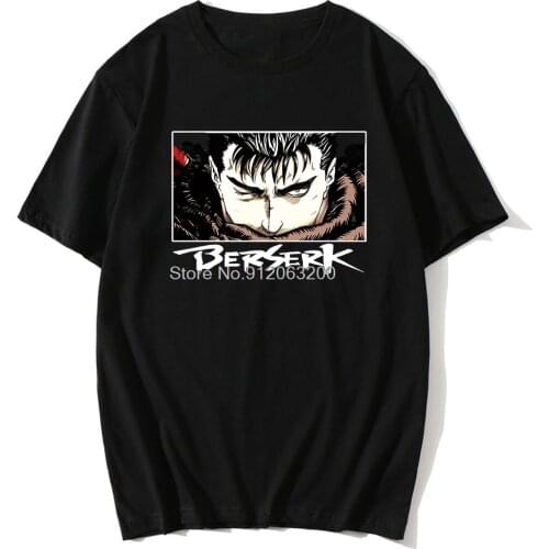 Hot Femto Round Collar Clothing Berserk Guts Manga Oversized T Shirt Griffith Behelit Original Tshirts Hipster Men Clothes