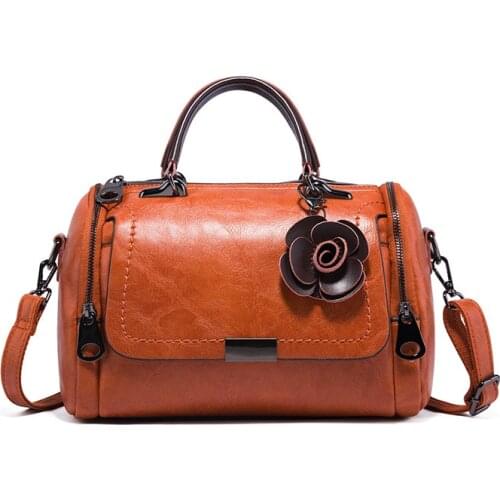 2020 New Arrival Fashion Woman Bag for Ladies Retro PU Leather Bag Female Crossbody Bags Massage bag Shoulder bags Handbags