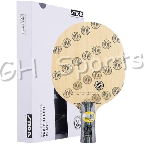 STIGA S3000 Table Tennis Blade (5 Ply Wood) Racket Ping Pong Bat Tenis De Mesa Paddle