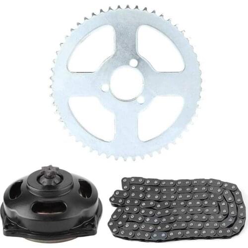 Drive System T8F Chain & 6T Gear Box & Rear Sprocket Kit for Mini Motorcycle 47cc 49cc