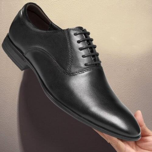 Wedding dress suit formal shoes men loafers men slip on men dress shoes business shoes men 100% real Leather shoes