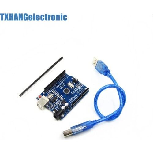 UNO R3 MEGA328P for Arduino UNO R3 with USB Cable ATMEGA328P-AU Development board diy electronics