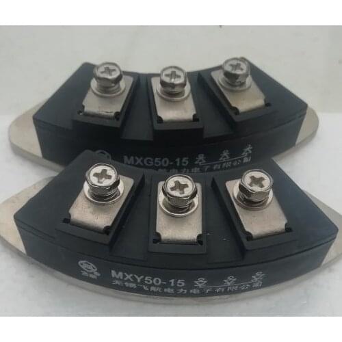 Rectifier controller module: MXY50-15 MXG50-15 / MXY50-12 MXG50-12 ( Non-insulated / Three terminal / Installation pitch 71mm )