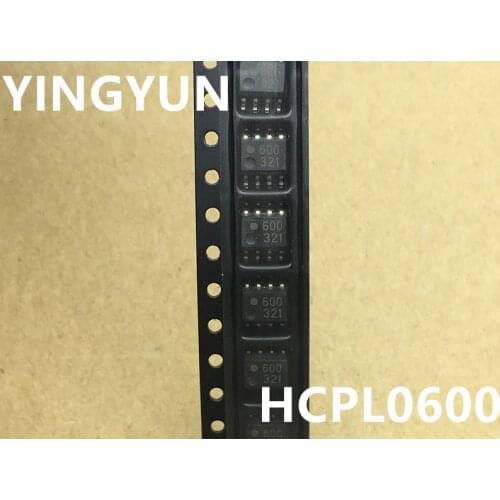 10PCS/lot HCPL0600 0600 600 SOP-8 High Speed TTL Compatible Optical Coupler