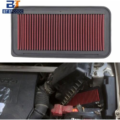 Car Replacement Panel High Flow Air Filter For TOYOTA Corolla AVENSIS AXIO RUNX BYD F3 L3 G3 1.5L 1.6L 1.8L OEM 17801-22020