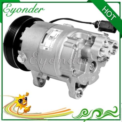 AC A/C Air Conditioning Compressor for AUDI TT A3 for VOLKSWAGEN BORA GOLF BEETLE POLO 1.8 2.0 CS10063 1JE820803A 1J0820803K