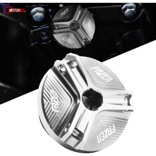 For YAMAHA FZ1 Fazer 2006-2015 FZ6 Fazer 2004-2012 CNC Aluminum Accessories Motorcycle Engine Oil Cap Bolt Screw Filler Cover