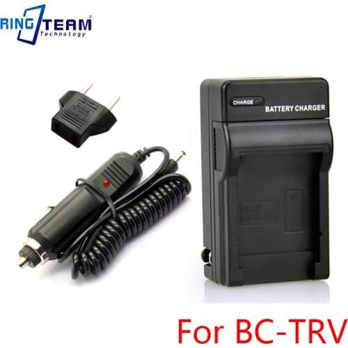 BC-TRV Charger and Car Charger Adapter for Sony NP-FV30, NP-FV40, NP-FV50, NP-FV70, NP-FV90, and NP-FV100 Batteries
