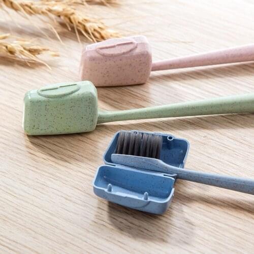 4Pcs Portable Tooth Brush Cover Holder Toothbrush Headgear Travel Hiking Camping Brush Cap Case Hygiene Care Outdoor